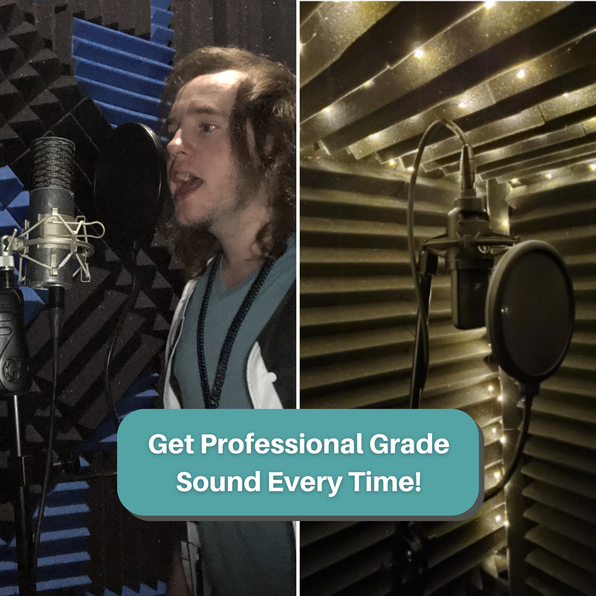 Pop Filter for Microphone | Reduce Plosives & Improve Clarity SoundAssured