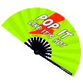 Poppers Fan (UV) The Gay Fan Club