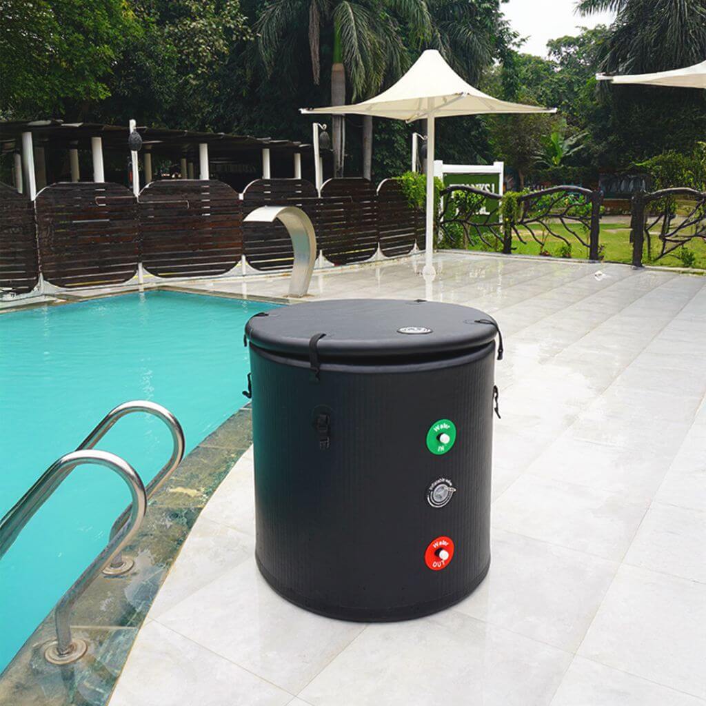Portable Ice Bath Tub Pro - Water Chiller Compatible Cold Plunge Easy Recovery Solution RevivPro