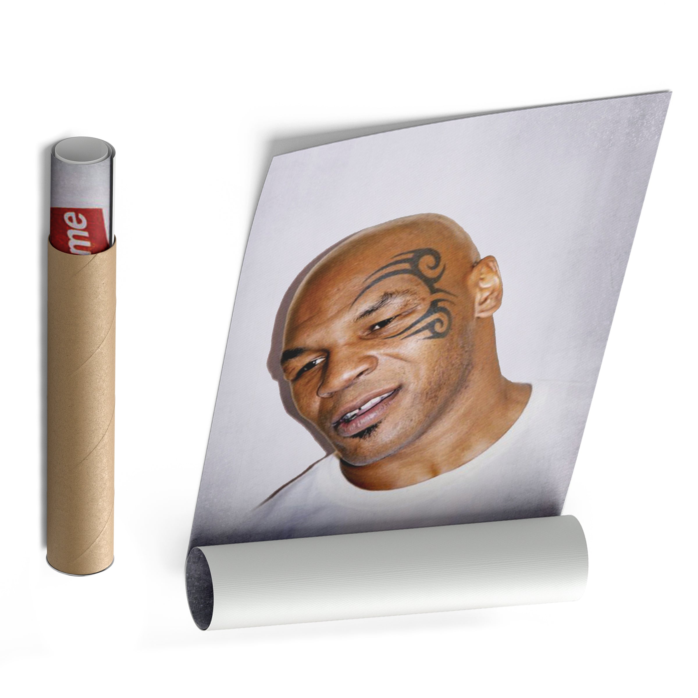 Mike Tyson Canvas – Boxing Champion Wall Art for Home Decor CanvasBlackArt