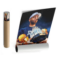Stephen Curry Canvas – NBA Wall Art for Kids Decor CanvasBlackArt