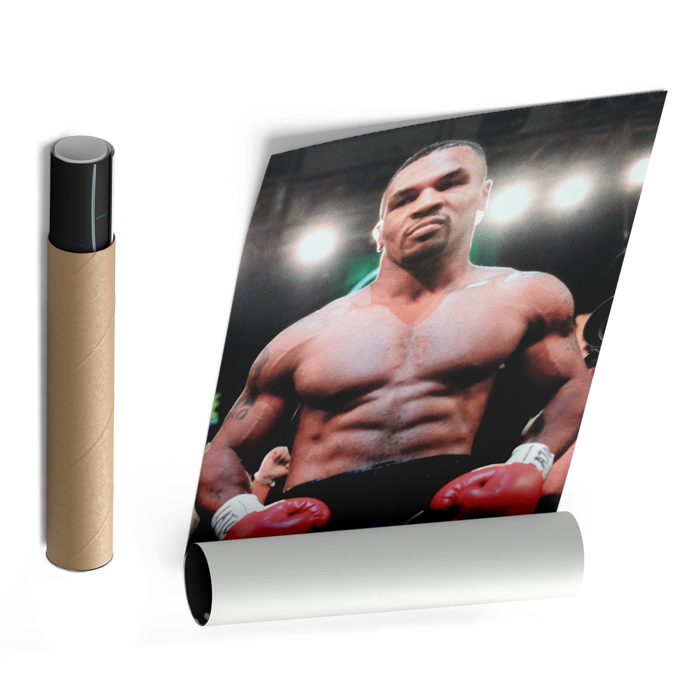 Mike Tyson Autograph Canvas – Boxing Wall Art Decor CanvasBlackArt