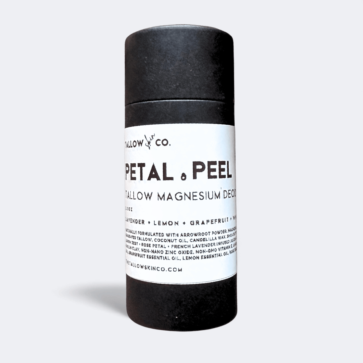 PETAL & PEEL | Tallow Magnesium Deodorant Tallow Skin Co.
