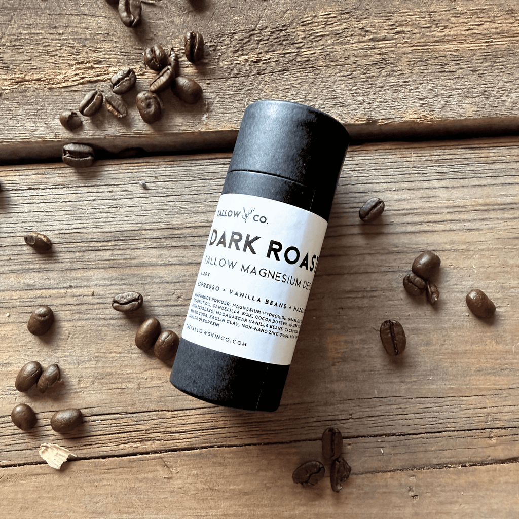 Dark Roast | Tallow Magnesium Deodorant Tallow Skin Co.