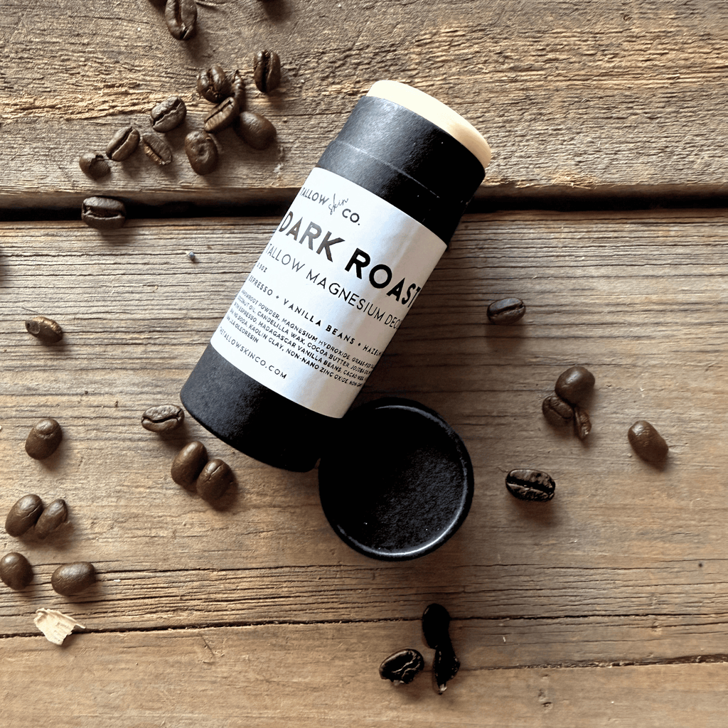 Dark Roast | Tallow Magnesium Deodorant Tallow Skin Co.