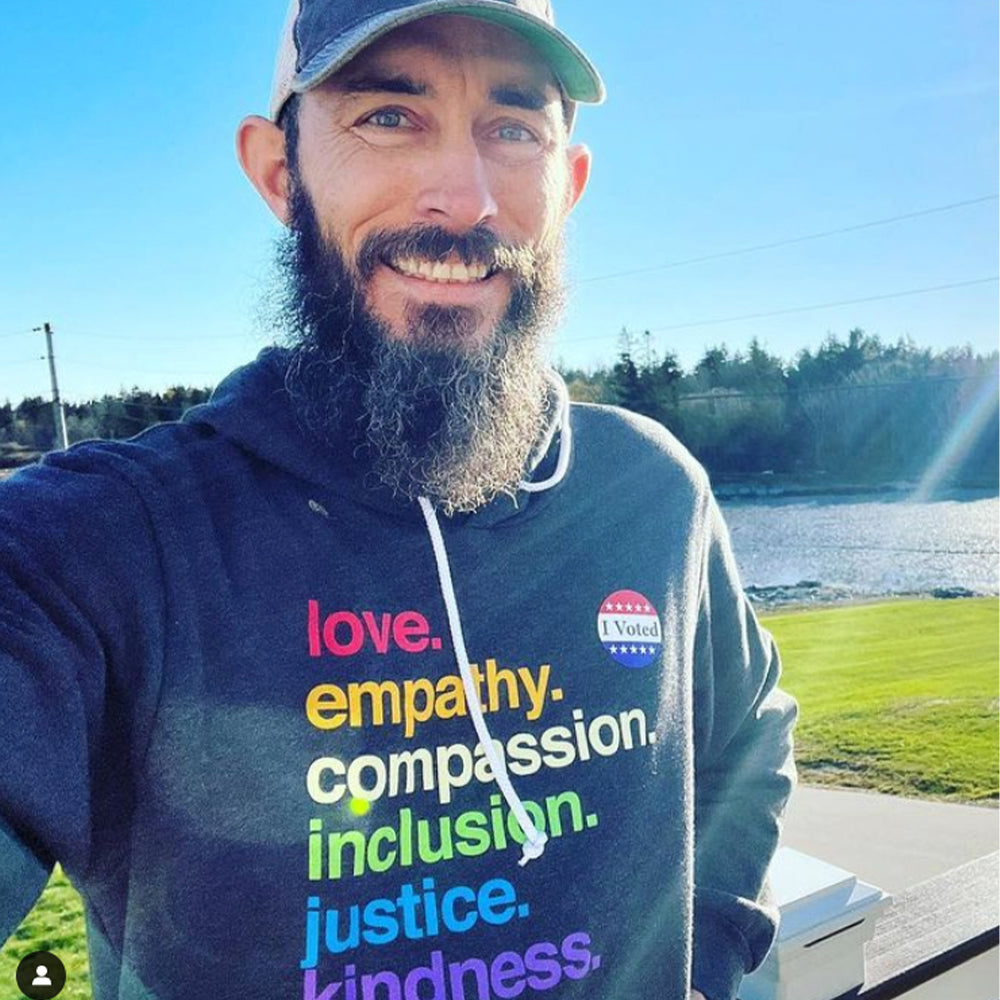 'Kindness Is' Pride Pullover Fleece Kind Cotton