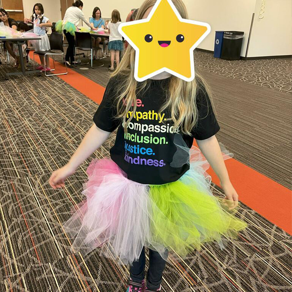 'Kindness Is' Pride Kids Tee Kind Cotton