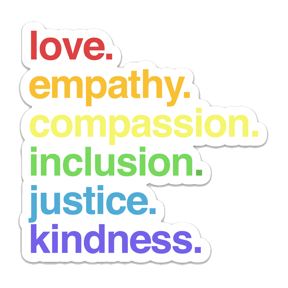 'Kindness Is' Pride Magnet Kind Cotton