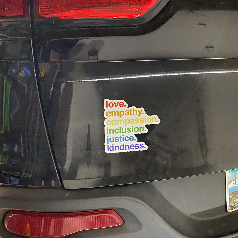 'Kindness Is' Pride Magnet Kind Cotton