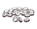 Purple Crystal Accent Charms The Awareness Company