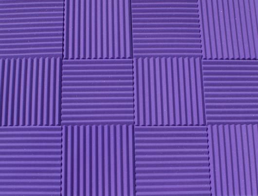 1 Inch Acoustic Foam Wedge Style Panels - 13 Color Options SoundAssured