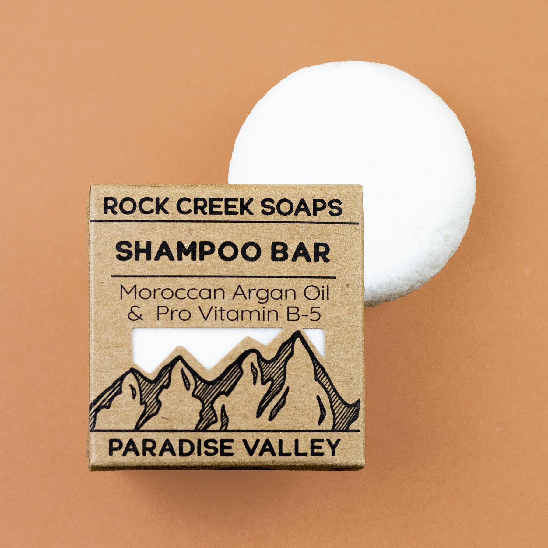 Shampoo Bar | Paradise Valley | Vitamin B-5 & Argan Oil Rock Creek Soaps