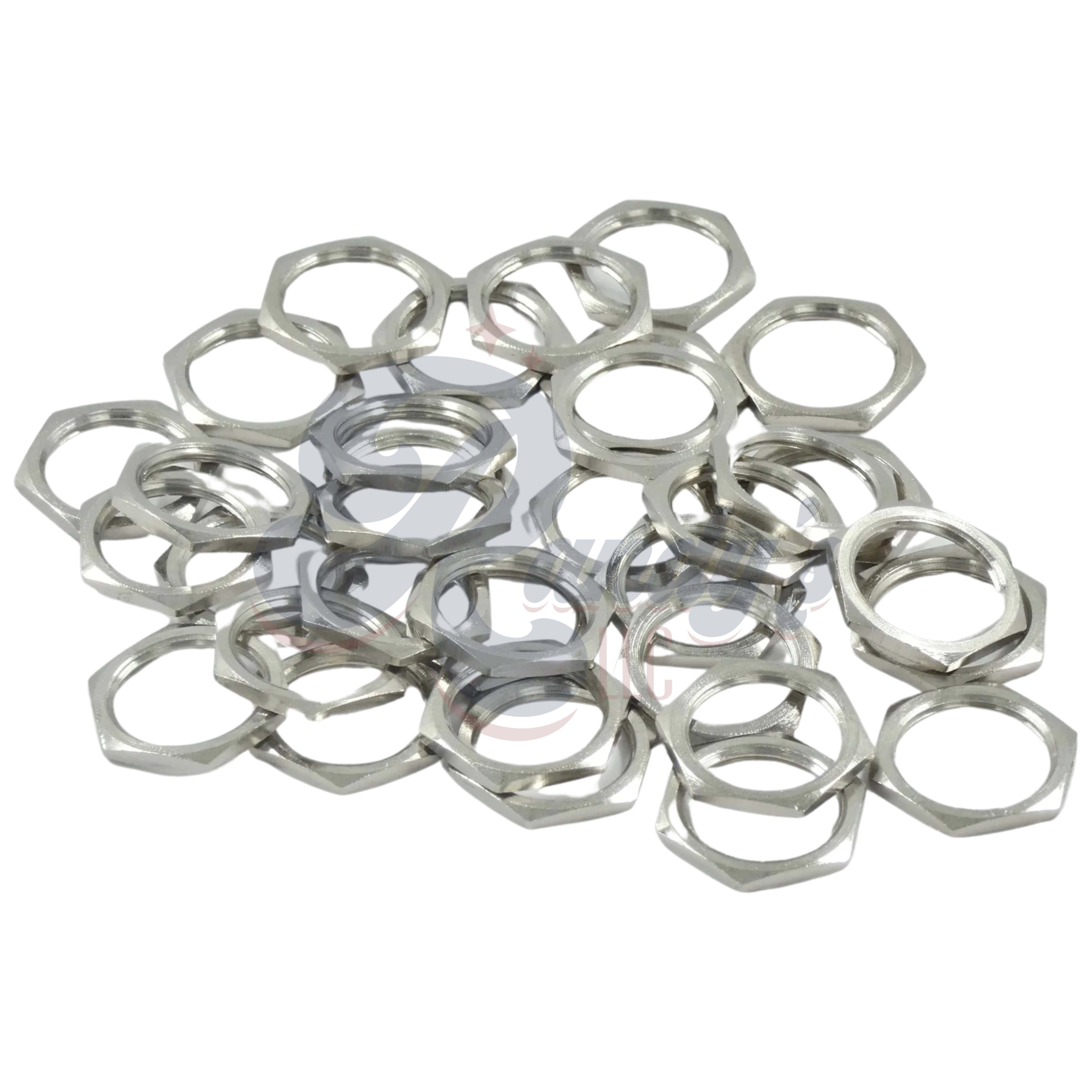Switchcraft Acoustic End Pin / Strap Button Input Jack Nuts (4-Pack) - Fits Gibson® Randy's LLC