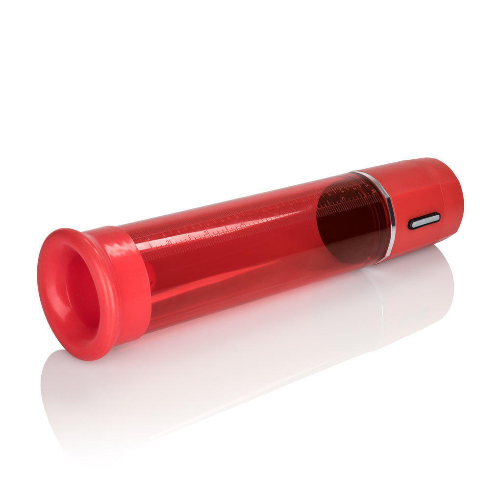 Advanced Fireman's Penis Pump - Red Adult Toy Box