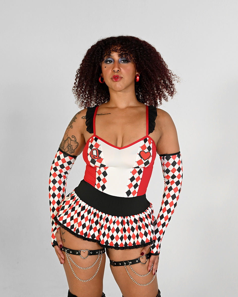 Queen Heartbreaker Sleeves SUSPEX Rave Outfits
