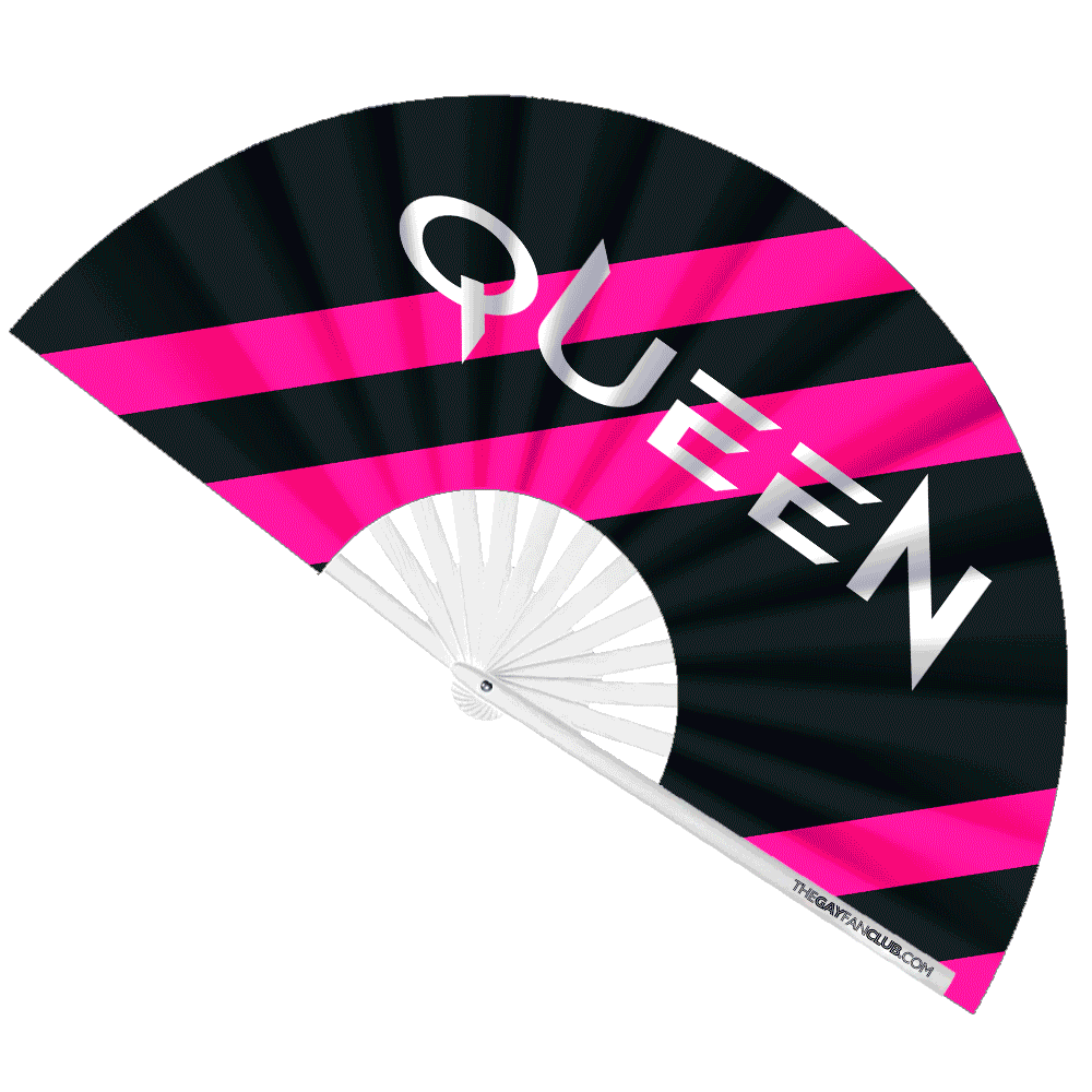 Queen Fan (UV) The Gay Fan Club