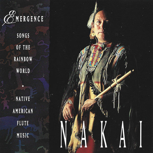 R. Carlos Nakai - Emergence: Songs Of The Rainbow World - Native American Flute Music (CD) | Near Mint (NM) Near Mint (NM) Love Vinyl Records