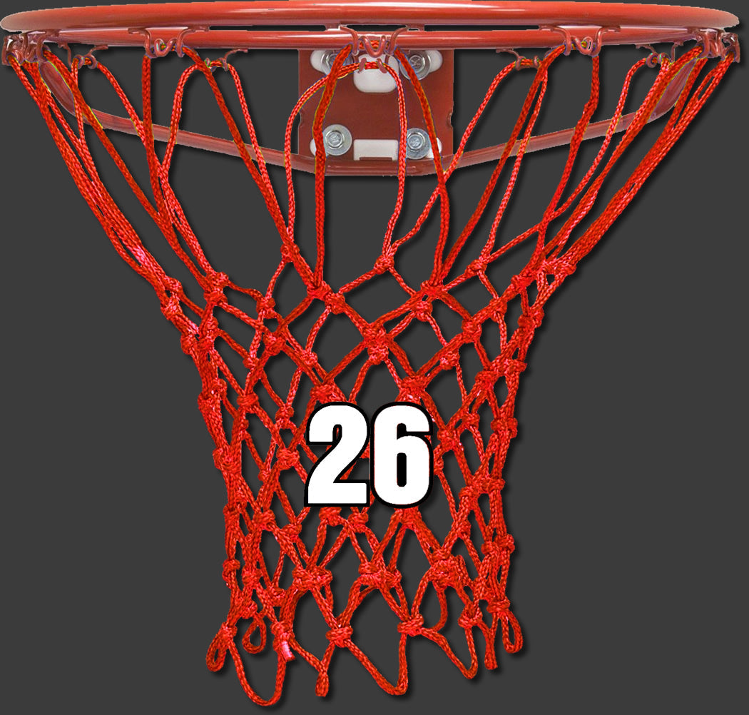 Krazy Netz Playerz Numbered Basketball Rim Net Krazy Netz & Patchez