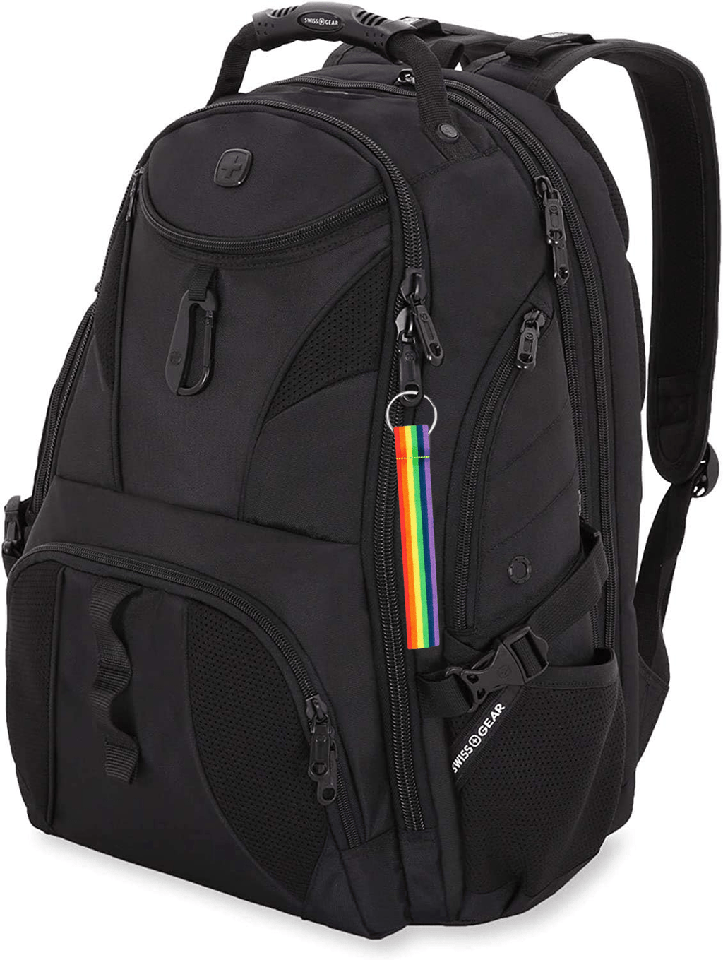 Rainbow Flag Lanyard Style Keychains The Awareness Company