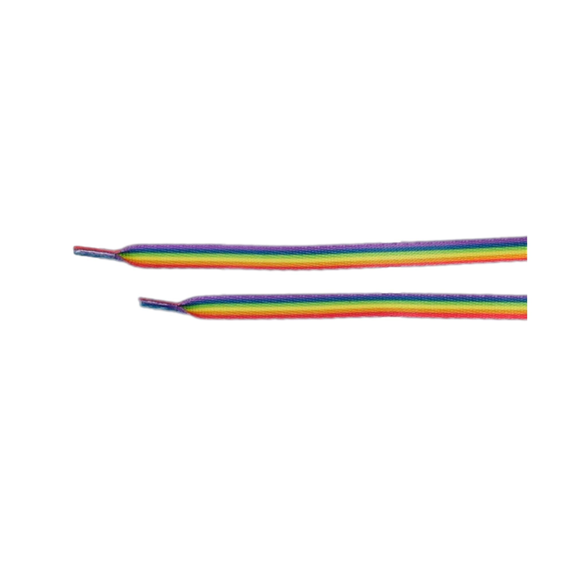 Rainbow Flag Shoe Laces (1 Pair) The Awareness Company
