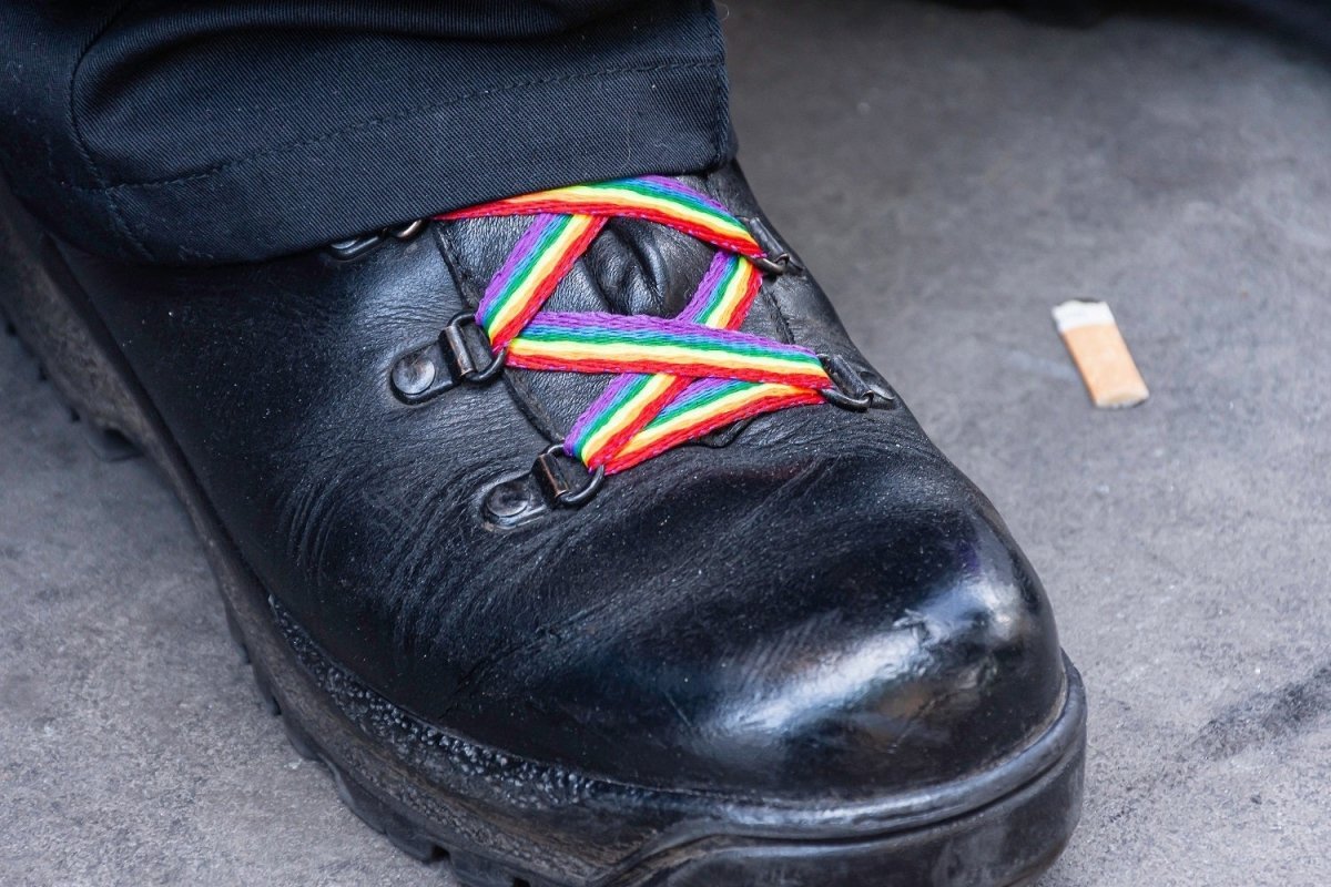 Rainbow Flag Shoe Laces (1 Pair) The Awareness Company