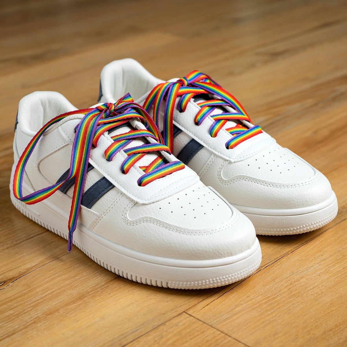 10 Pairs Rainbow Flag Shoe Laces The Awareness Company