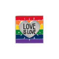 Rainbow Love Is Love LGBTQ Pins The Awareness Company