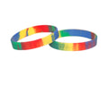 Rainbow Opt To Adopt Silicone Bracelets The Awareness Company