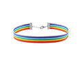 Rainbow Striped Chokers The Awareness Company