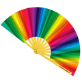 Rainbow Folding Fan The Gay Fan Club