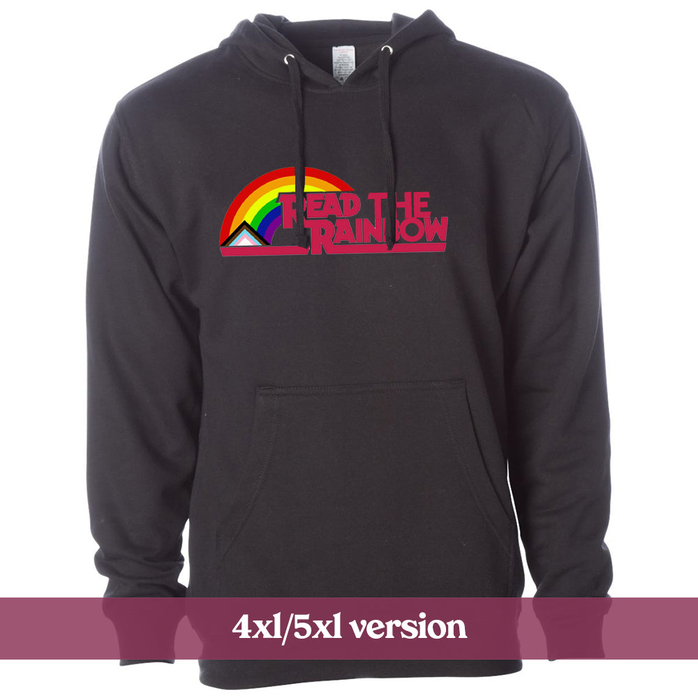 Read the Rainbow Pullover Fleece Kind Cotton