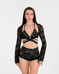 Lace Bikini and Shrug Top SUSPEX Rave Outfits