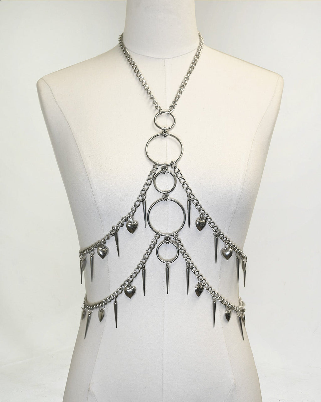 Heartbreaker Body Chain Harness SUSPEX Rave Outfits