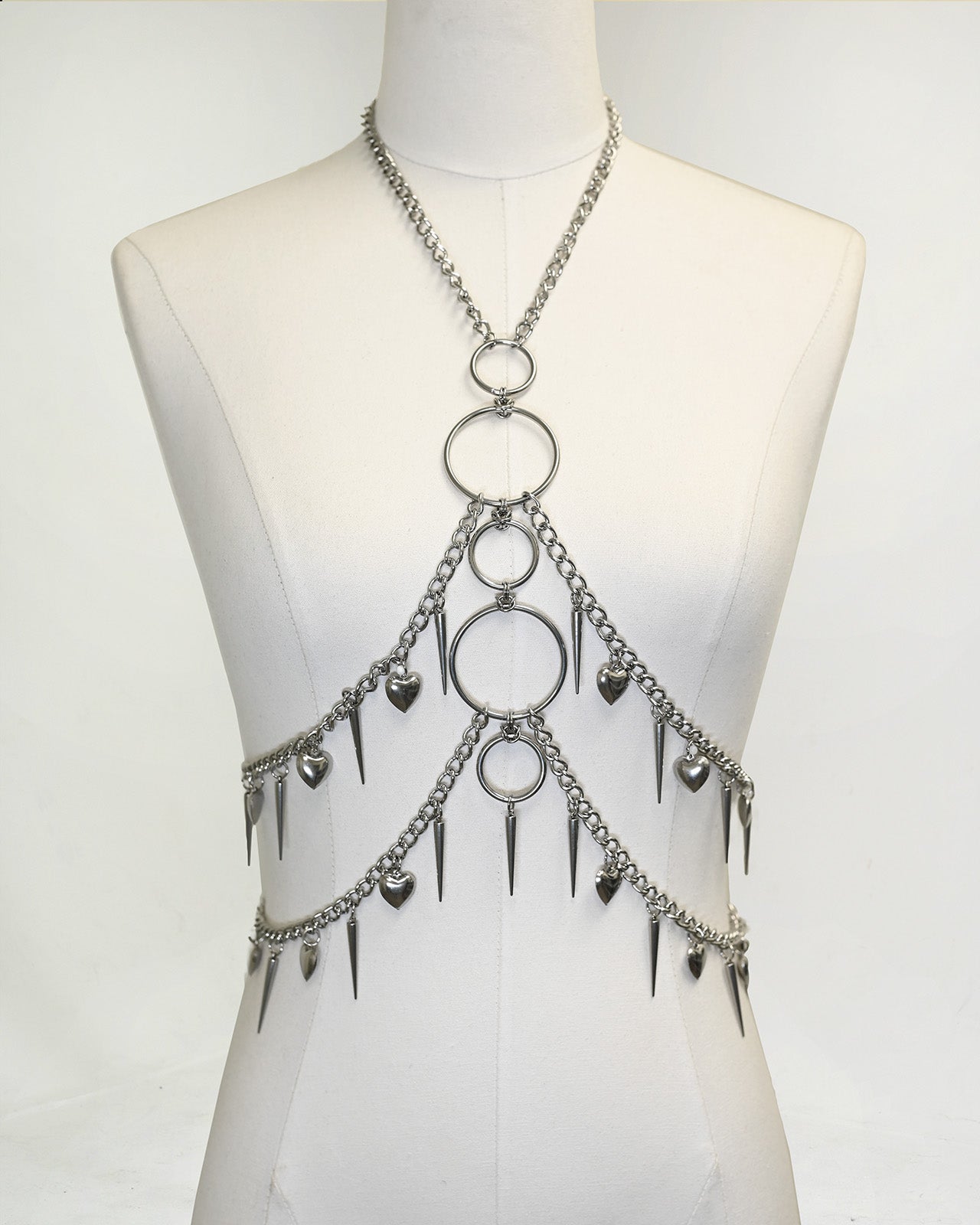 Heartbreaker Body Chain Harness SUSPEX Rave Outfits