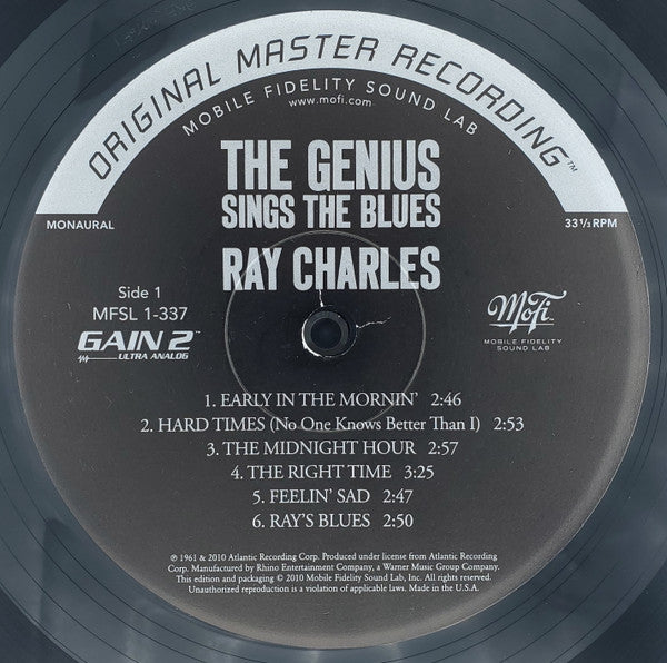Ray Charles - The Genius Sings The Blues | Mint (M) Mint (M) Love Vinyl Records
