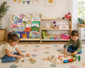 RAY+ROY- Scalloped Toy Shelf + Bookshelf Bush Acres