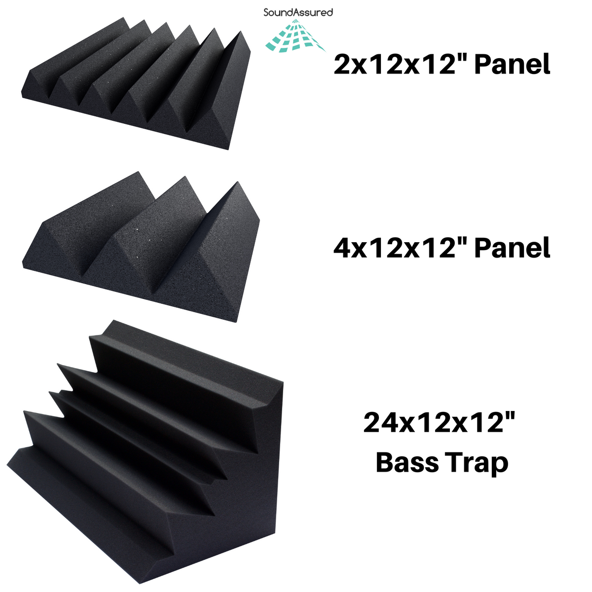 Recording Studio Acoustic Treatment Bundles SoundAssured