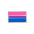Rectangle Bisexual Flag Pins The Awareness Company