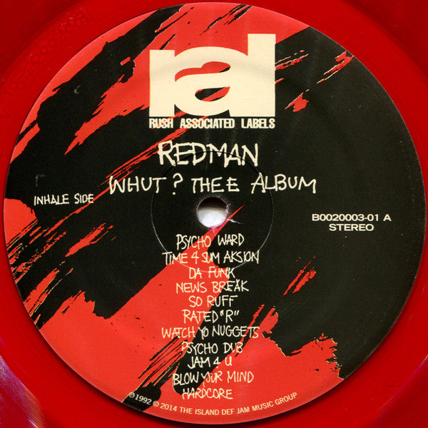 Redman - Whut? Thee Album *RED* | Near Mint (NM) Near Mint (NM) Love Vinyl Records