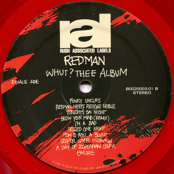 Redman - Whut? Thee Album *RED* | Near Mint (NM) Near Mint (NM) Love Vinyl Records