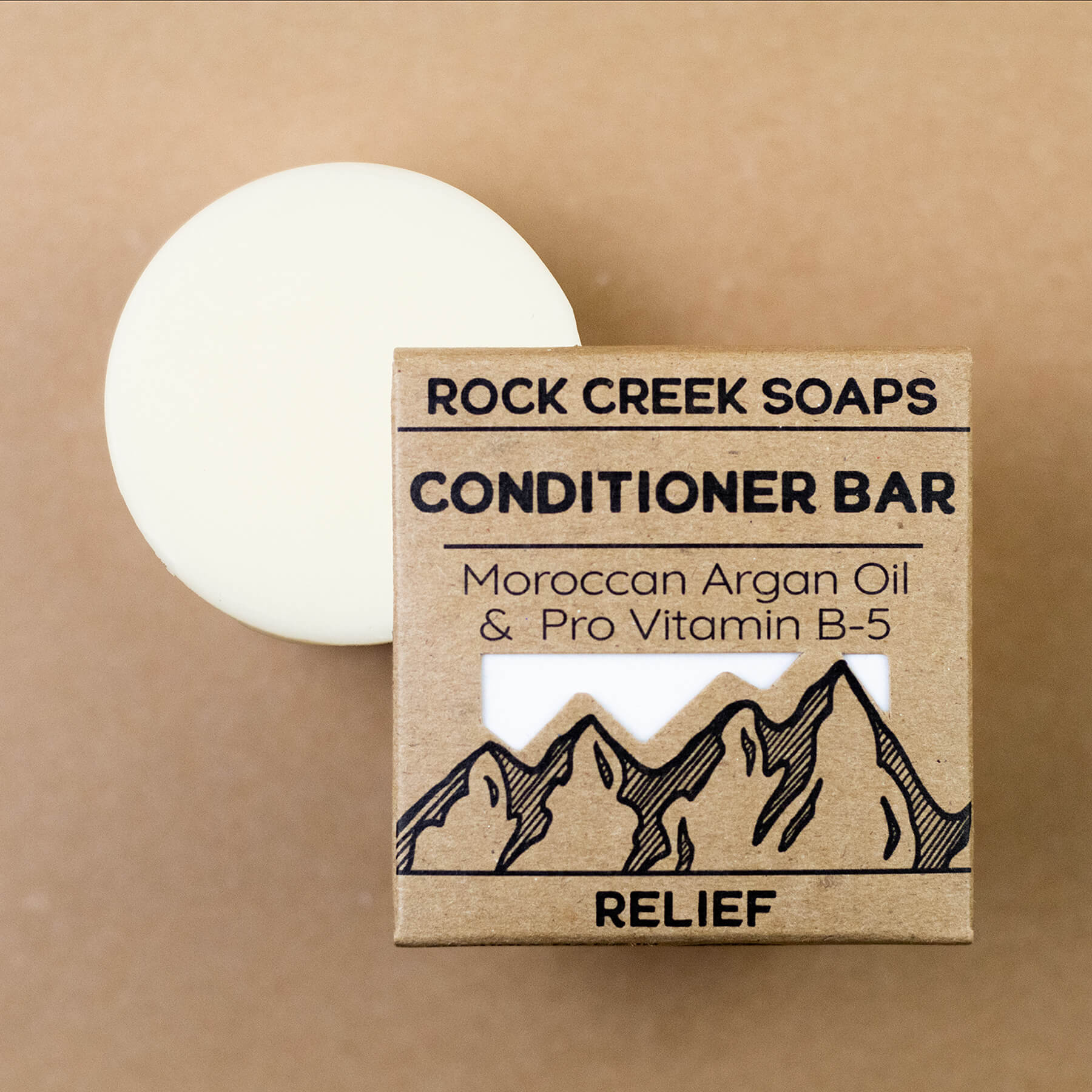 Conditioner Bar | Relief | Argan Oil Rock Creek Soaps