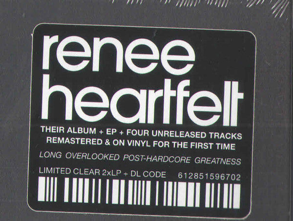 Renee Heartfelt - Discography | Mint (M) Mint (M) Love Vinyl Records