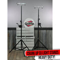 Light Trussing Stands by GRIFFIN | T Adapter DJ Booth Kit & Truss System for Lighting Cans & Speakers | Pro-Audio Stage Platform Hardware Mounting Package | PA Equipment Gear Holder | Live Music Gigs GeekStands.com