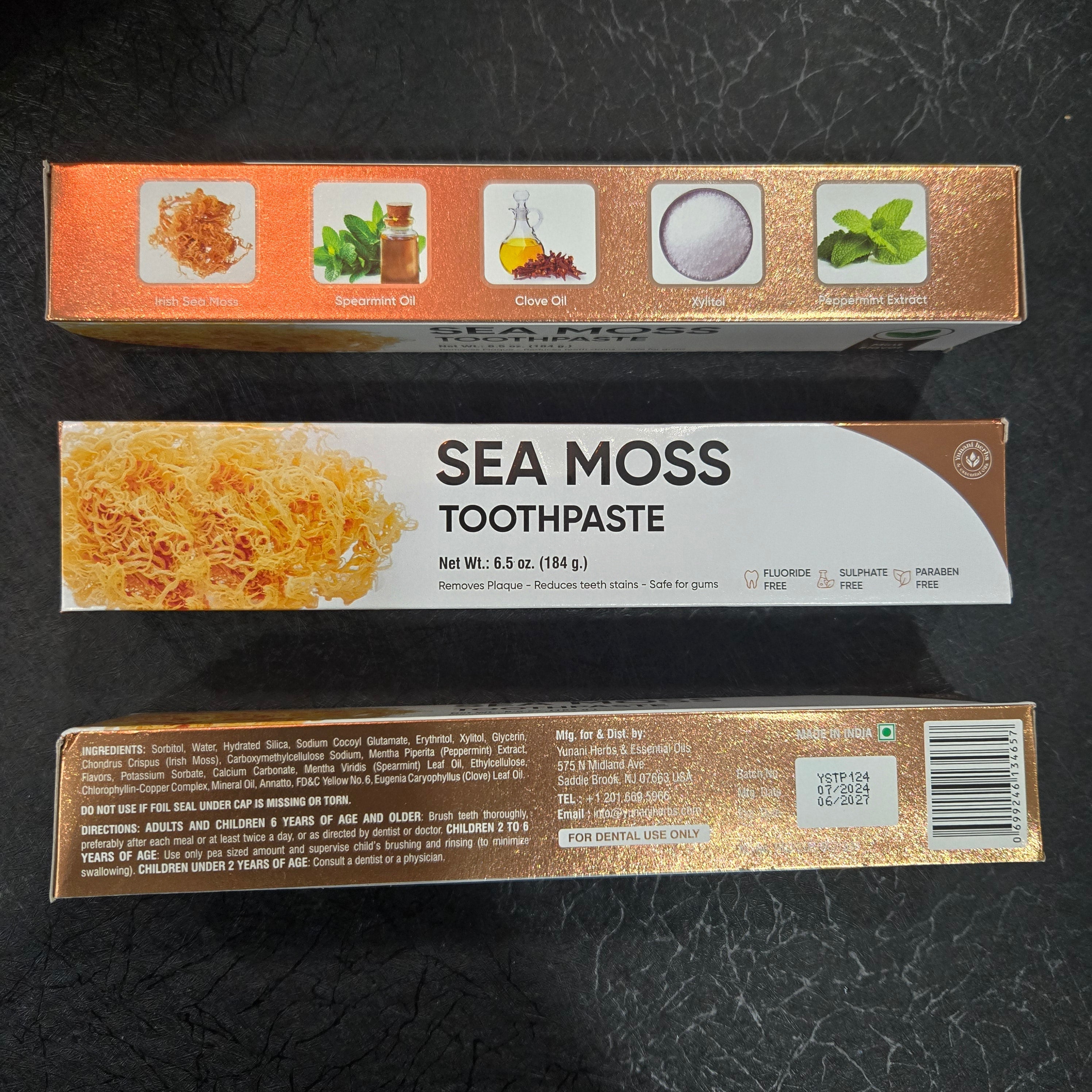 Toothpaste - Seamoss NYC Herbs®