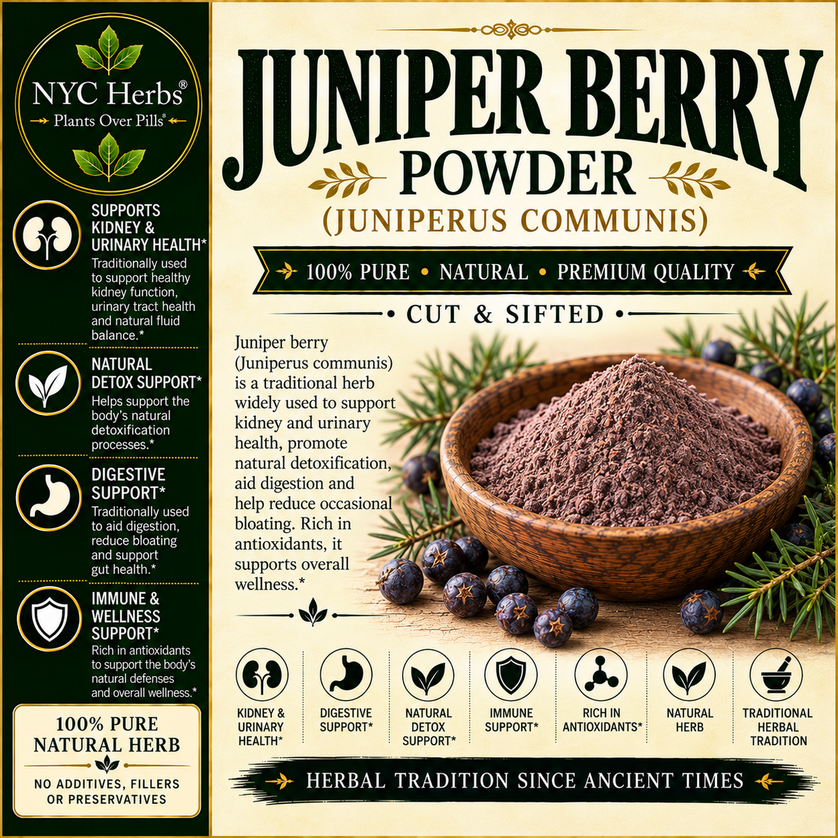 Juniper Berry NYC Herbs®