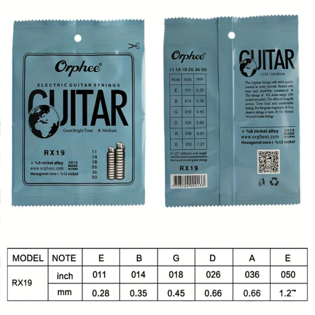 Orphee Electric Guitar Strings - RX19 MindFreakArtistry