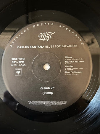 Blues For Salvador (MFSL VINYL) | Mint (M) Mint (M) Love Vinyl Records