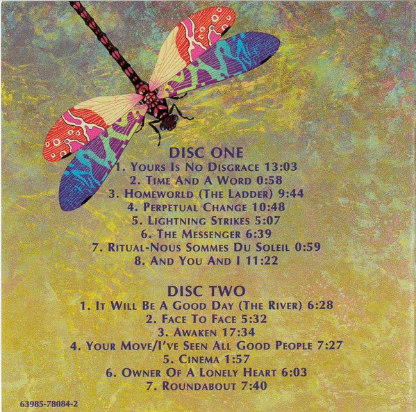 Yes - House Of Yes. Live From House Of Blues (2XCD) | Near Mint (NM) Near Mint (NM) Love Vinyl Records