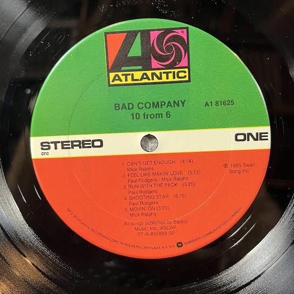 10 From 6 (VINYL) | Near Mint (NM or M-) Excellent+ (EX+) Love Vinyl Records