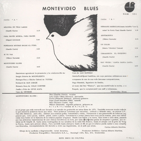 Montevideo Blues | Mint (M) Mint (M) Love Vinyl Records